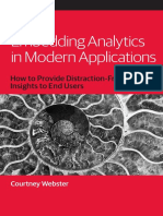 Embedding Analytics in Modern Applications