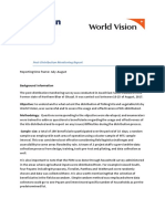 Post Distribution Monitoring Report DFAT