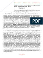 The Impact of Service Quality Determinants On Customer Satisfaction A Study of Bank of Bhutan Limited in GEDU Town, Bhutan