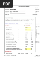 Steel Column Cap Plate Design Example | PDF | Stress (Mechanics) | Beam ...
