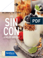 Especial Sin Gluten y Sin Lactosa