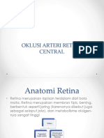 Anatomi Dan Oklusi Arteri Retina Central