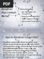Download Kerajinan Fungsi Hias Dari Limbah Kertas by Jaya Rusyana SN363736043 doc pdf