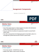 Supply Chain Management: Components: Section 3, Section 3.2