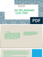 Gerak Pelaksanaan Uud 1945