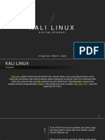 Kali Linux: Sistem Operasi