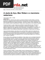 Esquerda - A Jaula de Aco Max Weber e o Marxismo Weberiano - 2015-01-18