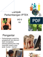 Dampak Iptek I