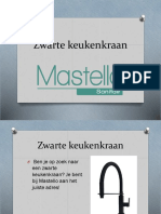 Zwarte Keukenkraan - Mastello - Be