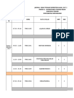 Jadwal & Denah UTS Gasal 2017-2018