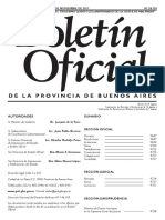 Boletín Oficial de La Provincia de Buenos Aires