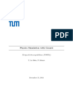 Physics Simulation With Geant4: Fortgeschrittenenpraktikum (FOPRA)