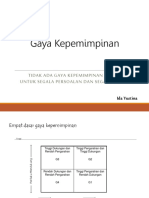 Gaya Kepemimpinan PDF