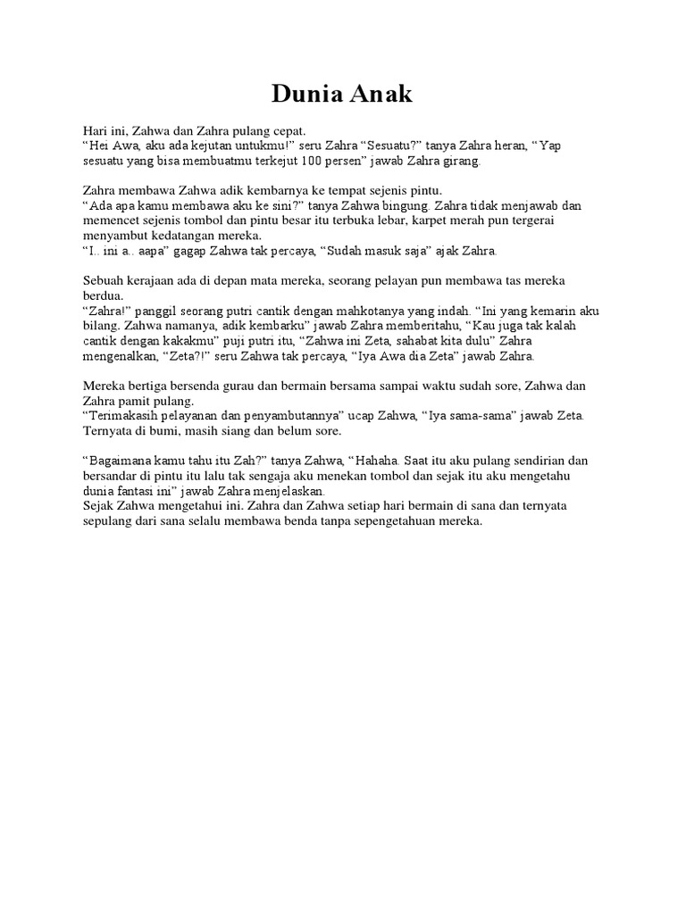 Kumpulan Cerita Fantasi Pdf