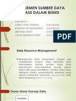 Manajemen Sumber Daya Database Dalam Bisnis
