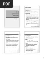 Course Orientation: - Course Code: ECE 411 - Course Name: - Course Description