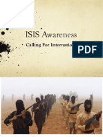 ISIS Awareness: Calling For International Peace