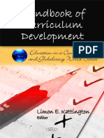 Handbook of Curriculum Development