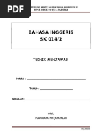 English Upsr Paper 2 Module - Handouts