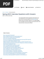 Spring MVC Interview Questions With Answers - HowToDoInJava