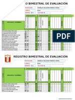 Registro Bimestral 20123 Nuevos Alumnos ARTE