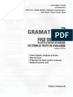 Gramatica Ed. 2017 - Clasa 7 - Fise de Lucru Cu Itemi Si Teste