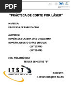 Práctica de Corte Por Láser