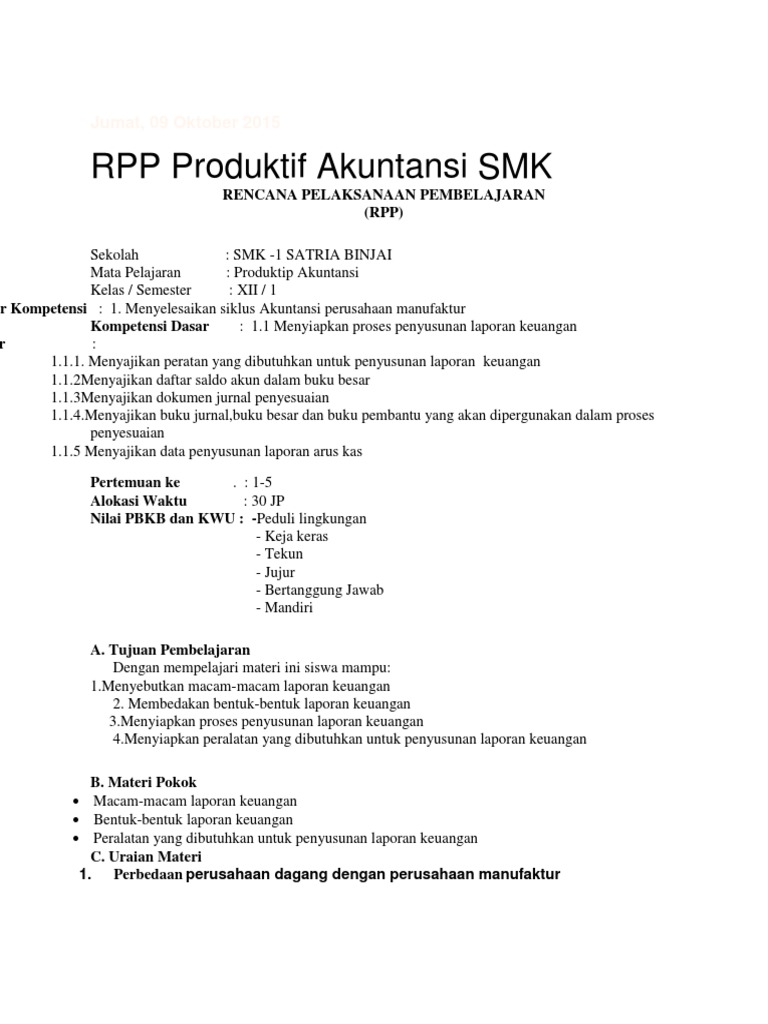 Sebutkan Bentuk Bentuk Laporan Keuangan Seputar Laporan