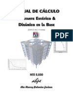 Manual de Análisis Cortante Estatico y Dinamico