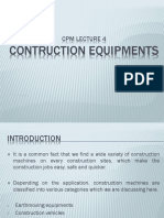 CPM 4 - Construction Equipments.pptx