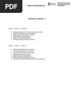 Enjay It Solutions LTD.: Fortnightly Report - 2