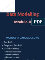 Module II Data Modeling