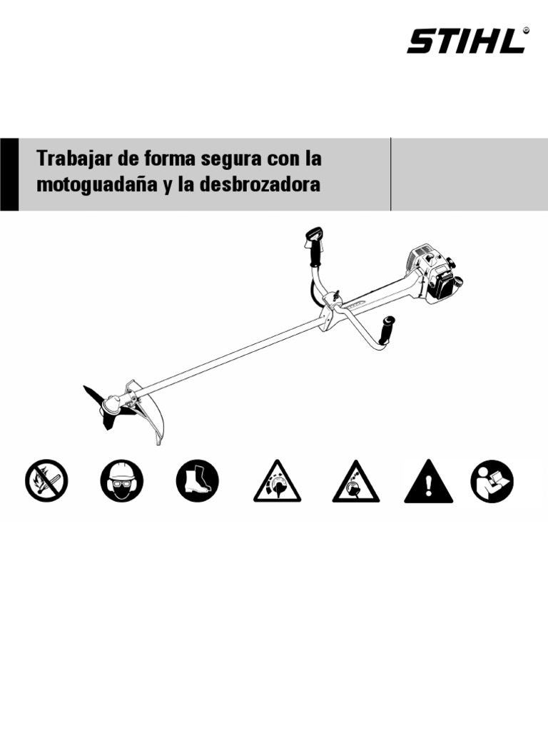 Manual Seguridad Desbrozadora STHIL.pdf Tools Metals