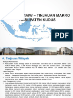 Tinjauan Makro Kabupaten Kudus