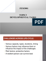 Developmental Tasks and Challenges
