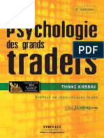 Psychologie Des Grands Traders - Thami Kabbaj