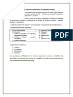 Explosivos Comerciales Empleados en La M