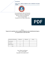 Ensayo Impacto de La Seguridad Social y Afiliación Obligatoria Canadá (2012-2016)