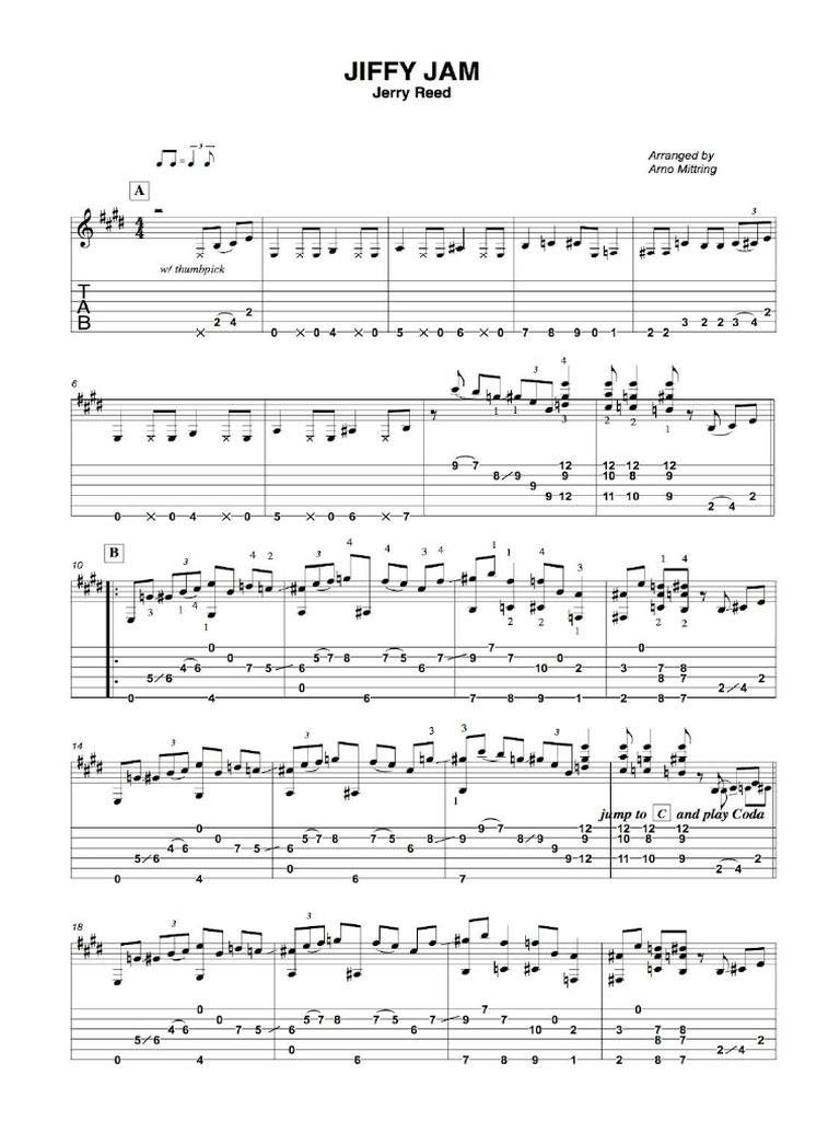 Jerry Reed Jiffy Jam PDF PDF