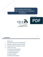 Sector Agroalimentario-Motor de Desarrollo Económico en México - GEA