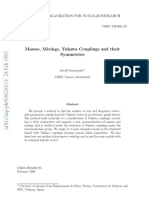 Masses, Mixings, Yukawa Couplings and Their Symmetries: European Organization For Nuclear Research