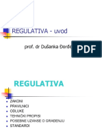 REGULATIVA - uvod