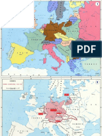 Mapas de Europa - Segunda Guerra Mundial 1939-1945