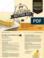 MM - Cultured Butter Kit Instructions