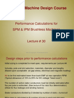 Lecture30 - Performance Calculations For SPM & IPM Brushless Machines PDF