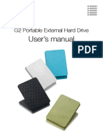 G2 Portable HDD - User's Manual