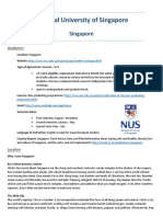 [REVISED2] Singapore - National University of Singapore