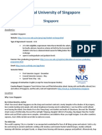 (REVISED2) Singapore - National University of Singapore