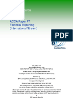 2008 Passcards: ACCA Paper F7 Financial Reporting (International Stream)