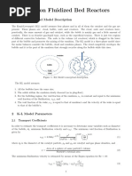 Notes On Fluidized Bed Reactors: 1 Kunii-Levenspiel Model Description